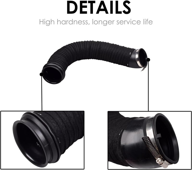 Feiteplus Air Cleaner Intake Duct Tube Hose Compatible with Chevrolet HHR 2006-2011 07 15865168 - Image 5
